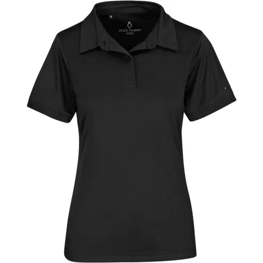 Ladies Alex Varga Callidora Golf Shirt Black